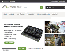 Tablet Screenshot of carpexperience.ro